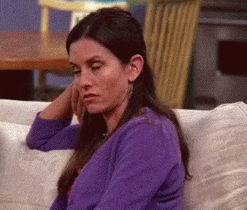 Courteney Cox The Outcome Was Blah GIF