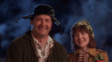 Cousin Eddie & Catherine Smiling GIF