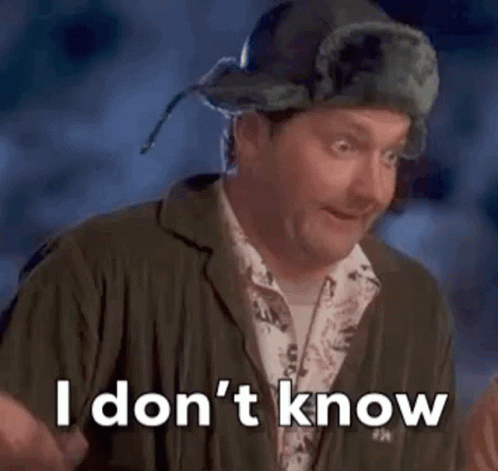 Cousin Eddie I Don't Know GIF