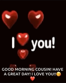 Cousin I Heart You GIF