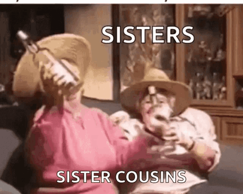 Cousin Old Soul Sisters GIF