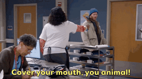 Cover Your Mouth Germs GIF