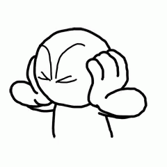 Covering Ears Shaking Head Not Listening GIF