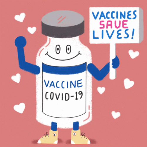 Covid Vaccine Advocate Animation GIF