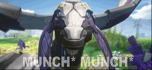 Cow with Munch * Munch *