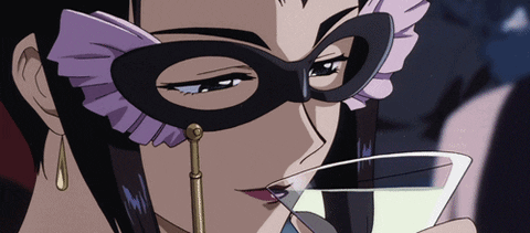 Cowboy Bebop Faye In Mask GIF