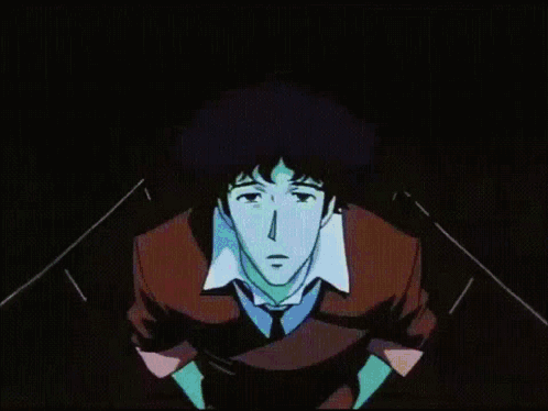 Cowboy Bebop Spike Spiegel Looking Up The Sky GIF