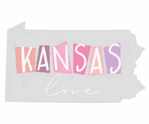 Cowboy Hat Man in Field Saying I Love Kansas