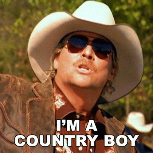 Cowboy Hat Sunglasses Country Boy