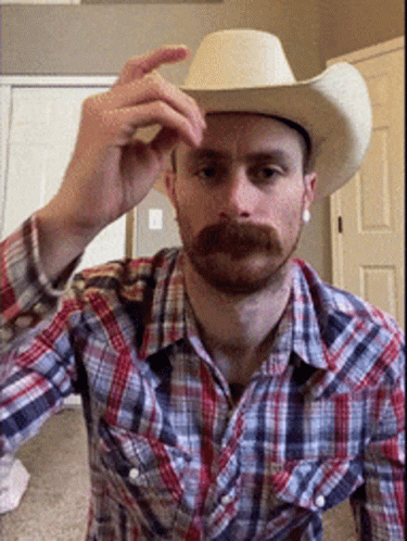 Cowboy Hats Off GIF