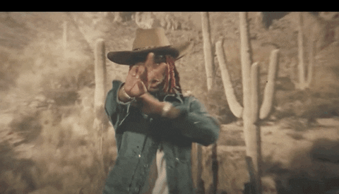 Cowboy Lil Keed Wild West Rap GIF