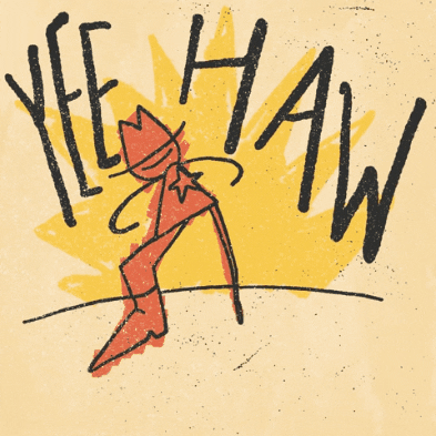 Cowboy Sheriff Yeehaw GIF