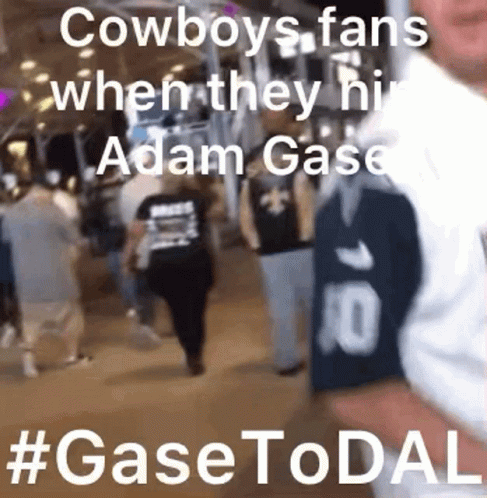 Cowboys Fans When They Hire Adam Gase #Gasetodal GIF