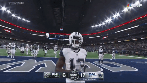 Cowboys Vs Eagles Football Game GIF