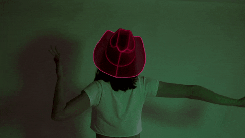 Cowgirl Back Dancing GIF