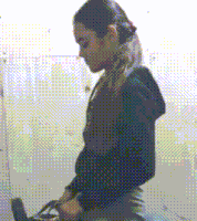 Cowgirl Horse Ride GIF