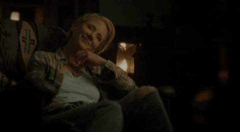 Cozy Anne Heche Chill GIF