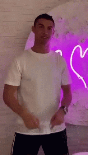 Cr7 Drawing A Heart GIF