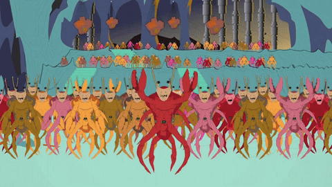 Crab people South park
