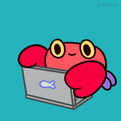 Angry Crab Rave GIF