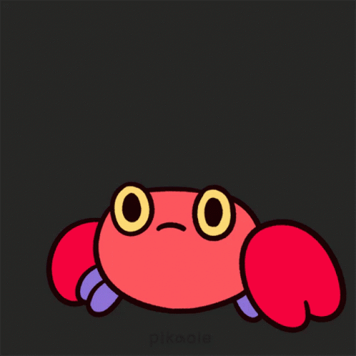 Crab Saying Pikoole GIF