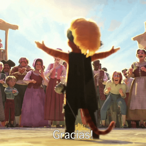 Cracias Puss In Boots GIF