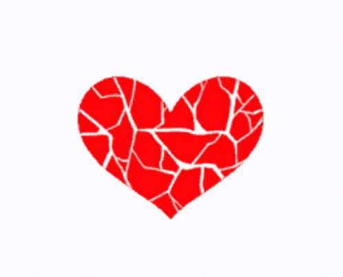 Cracked Red Heart