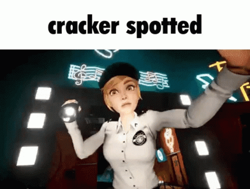 Cracker Spotted By Police GIF