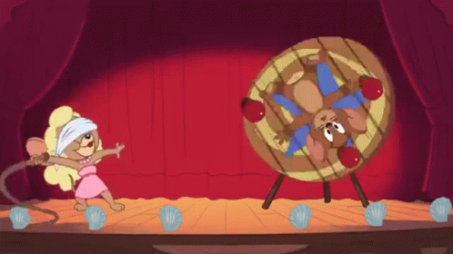 Cherie Cracking The Whip On Jerry GIF