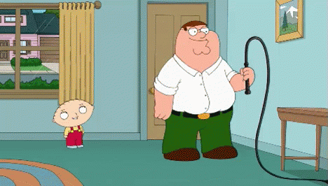 Cracking The Whip Peter Griffin GIF