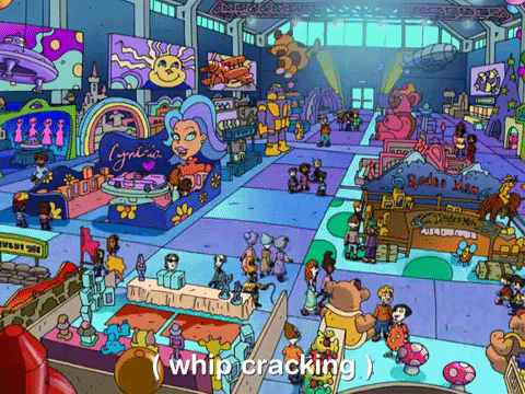 Cracking The Whip Workplace Nicksplat GIF