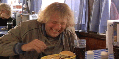 Cracking Up Harry Dunne Dumb And Dumber GIF