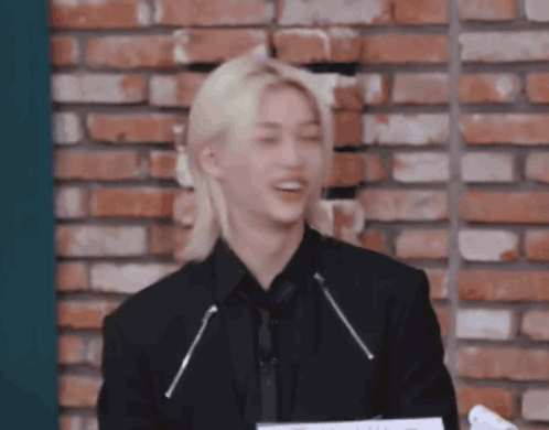 Cracking Up Stray Kids Felix GIF