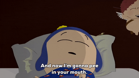 Craig Tucker Angel Pee In Mouth GIF