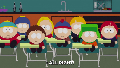 Craig Tucker Eric Cartman All Right GIF