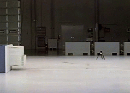 Slow Motion Van Crash Simulation GIF