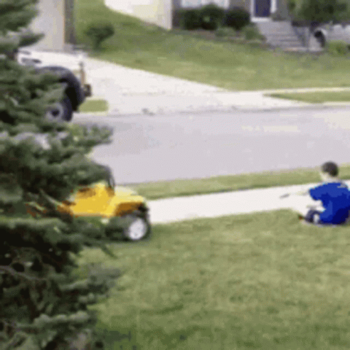 Toy Car Crash A Kid GIF