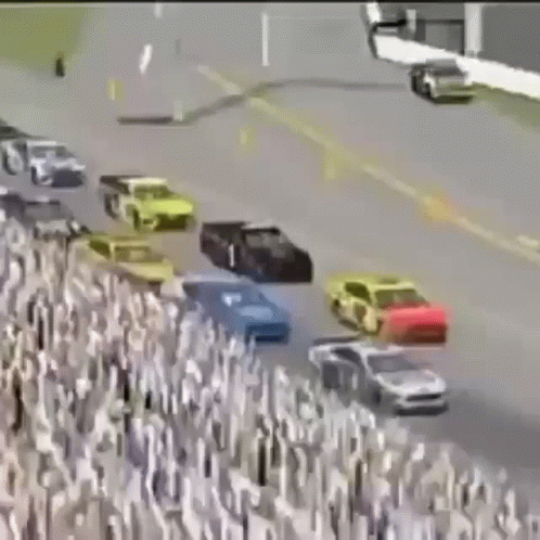 Women Nascar League Crash GIF