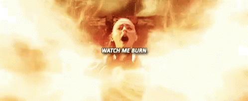 Jean Crash And Burn Watch Me Burn GIF