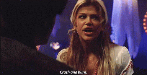 Supernatural Crash And Burn GIF