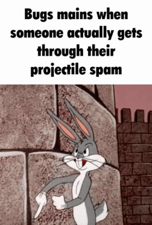 Crazy Action Bugs Bunny No  GIF