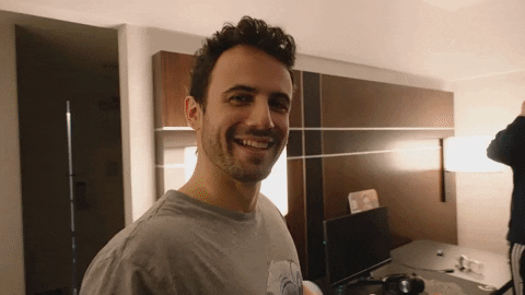 Crazy Birthday Celebrant Getting Wild GIF