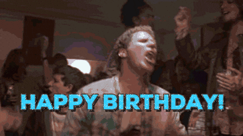 Crazy Birthday Party Celebration Fireworks GIF
