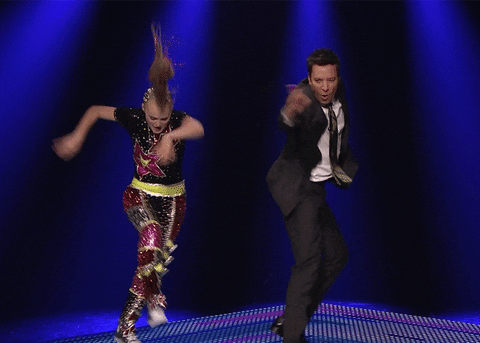 Crazy Dance Pumped Up Jimmy Fallon GIF