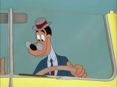 Crazy Driver Goofy Motor Mania GIF