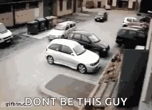 Dont Be This Guy Crazy Driving GIF
