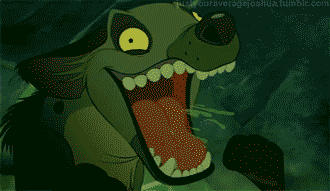 Crazy Hyena Lion King GIF