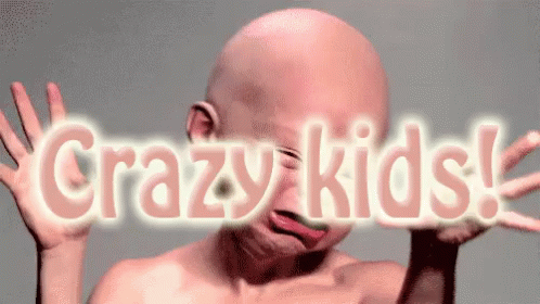 Crazy Kids Child Looking Sad GIF