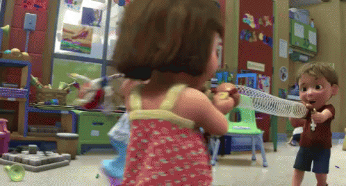 Crazy Kids From Toy Story 4 GIF