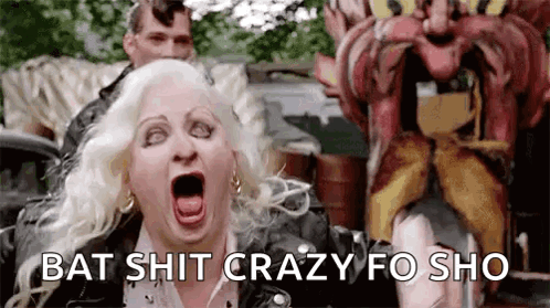 Crazy Lady Fo Sho GIF